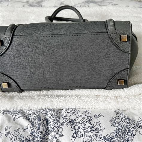 MICRO LUGGAGE HANDBAG IN BABY DRUMMED CALFSKIN